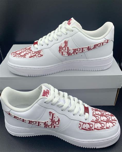 red dior air force 1|Dior jordan 1 release date.